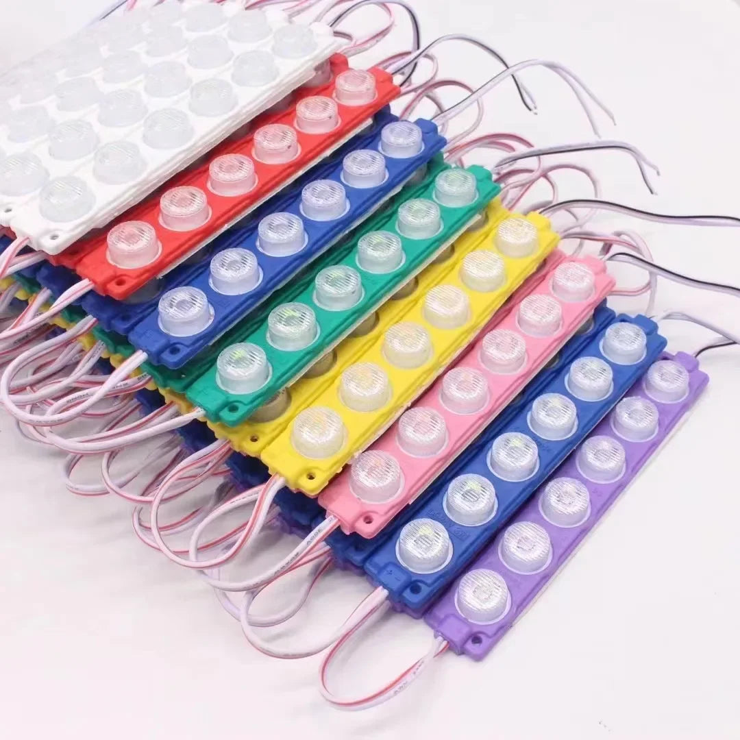 20pcs 3 6 LED Injection Module Lights 12V Waterproof