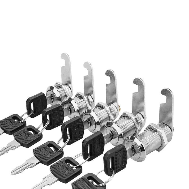 5/20 Sets Metal Cam Lock With Keys 16mm/20MM/25MM/30MM