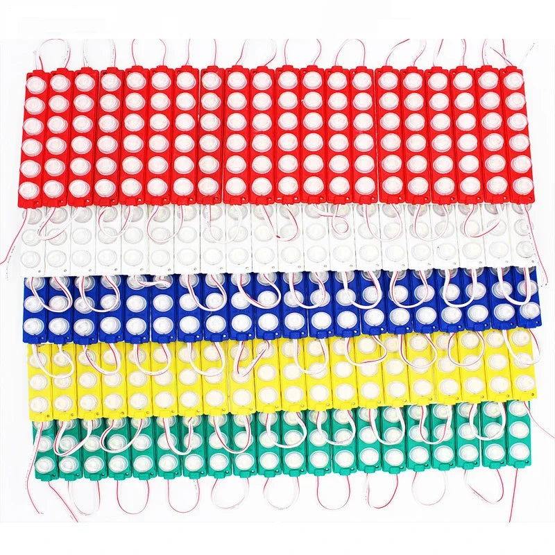 20pcs 3 6 LED Injection Module Lights 12V Waterproof