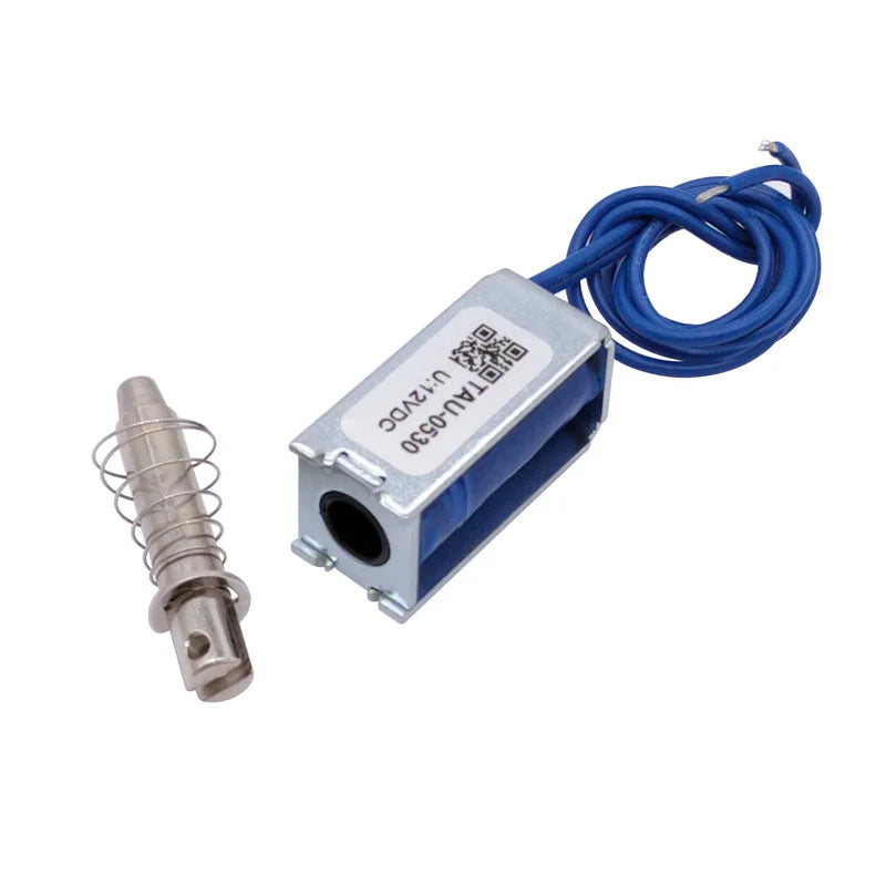 DC Solenoid 6V 12V 24V Pull Type Electromagnet 10mm Reach