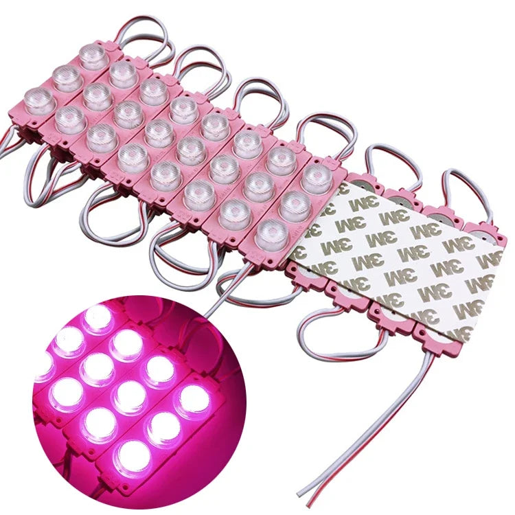 20pcs 3 6 LED Injection Module Lights 12V Waterproof