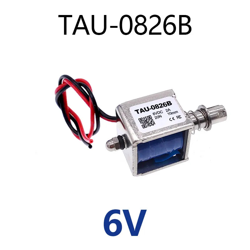 Solenoid electromagnet pull push stroke 10mm DC 6V 12V 24V