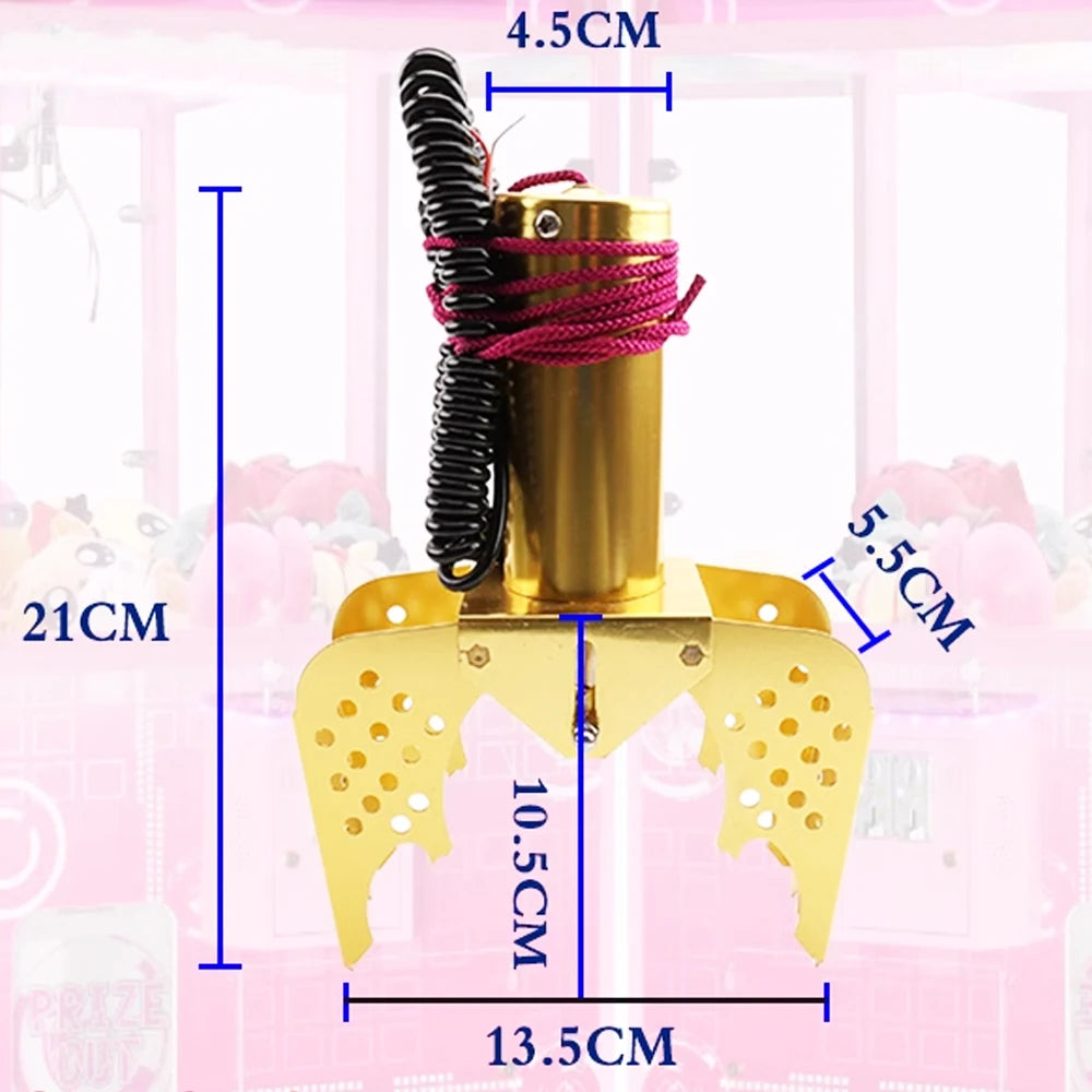 Stainless Steel Claw With Coil Spring Crane Game Vending Machine