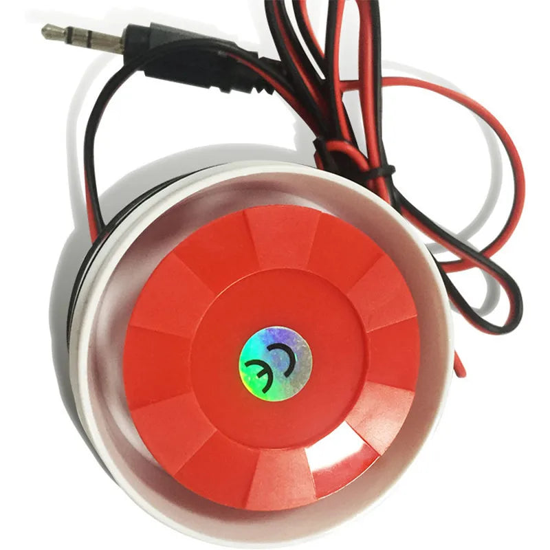 Siren Alarm Indoor 120dB Wired Alarm Anti-Theft  DC 12V