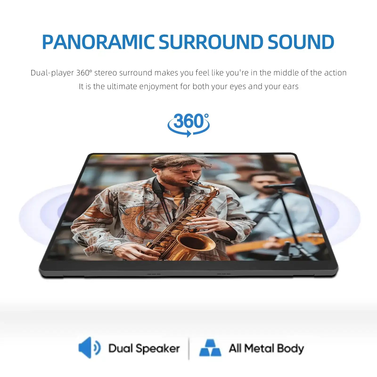 10.5-Inch Portable Monitor 1280P