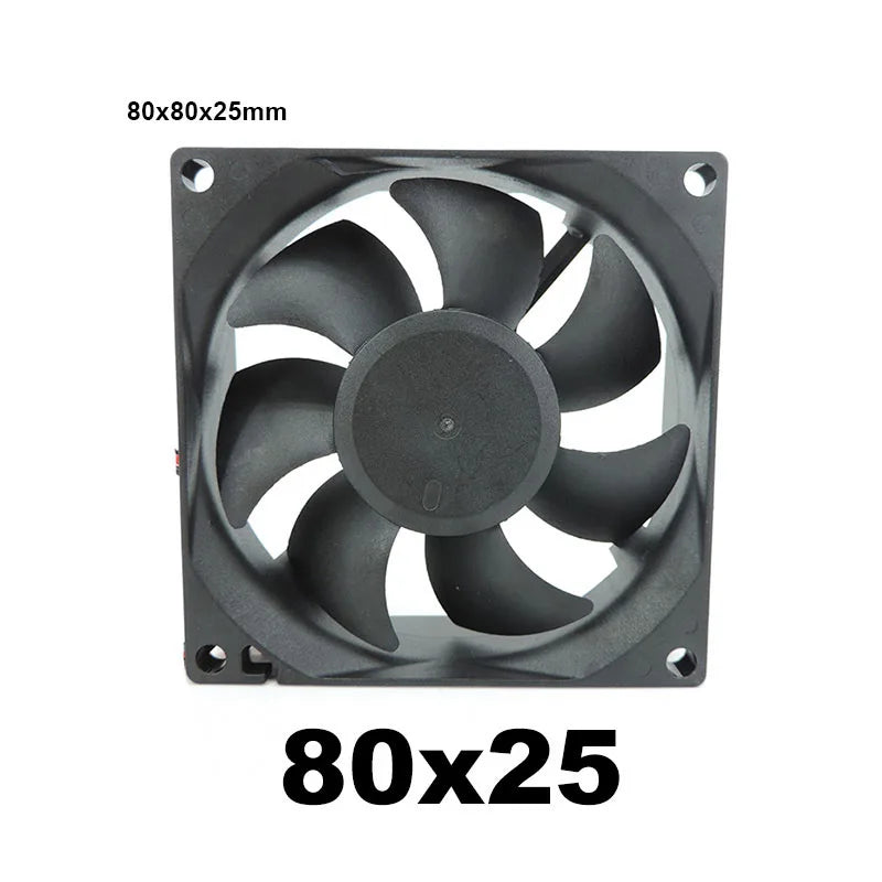 30mm dc 5V 12V 24V Cooling Fan Brushless Motor Case Quiet 40MM 50MM 60MM 70MM 80MM 90MM 120MM for 3D print a7