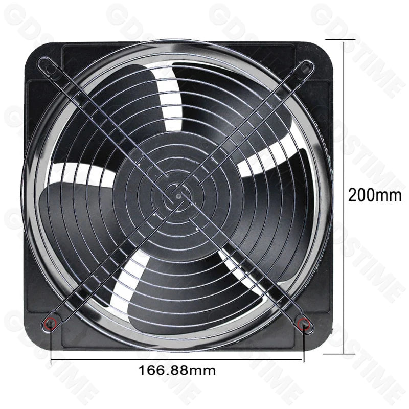 Cooling Fan Grill for 120mm 90mm 80mm 60mm 40mm 30mm Fan Metal Mesh Finger Guard Protective Net Computer Case Fan Grill