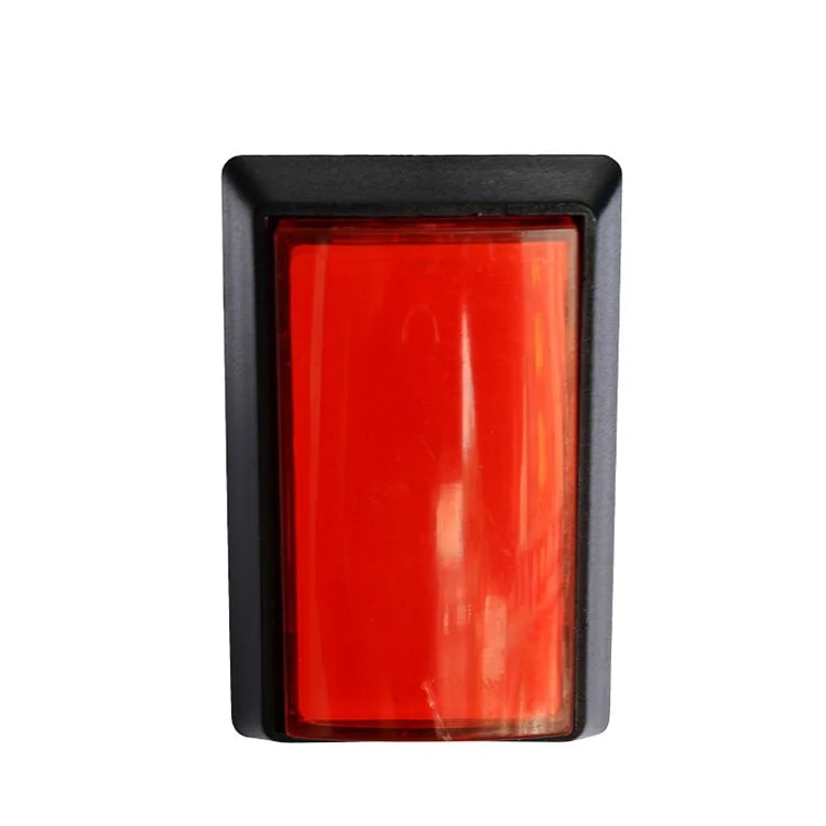 Arcade Push Buttons  Illuminated 5 Colours LED Light Lamps 30*50mm Rectangular Arcade Push Button With Microswitch