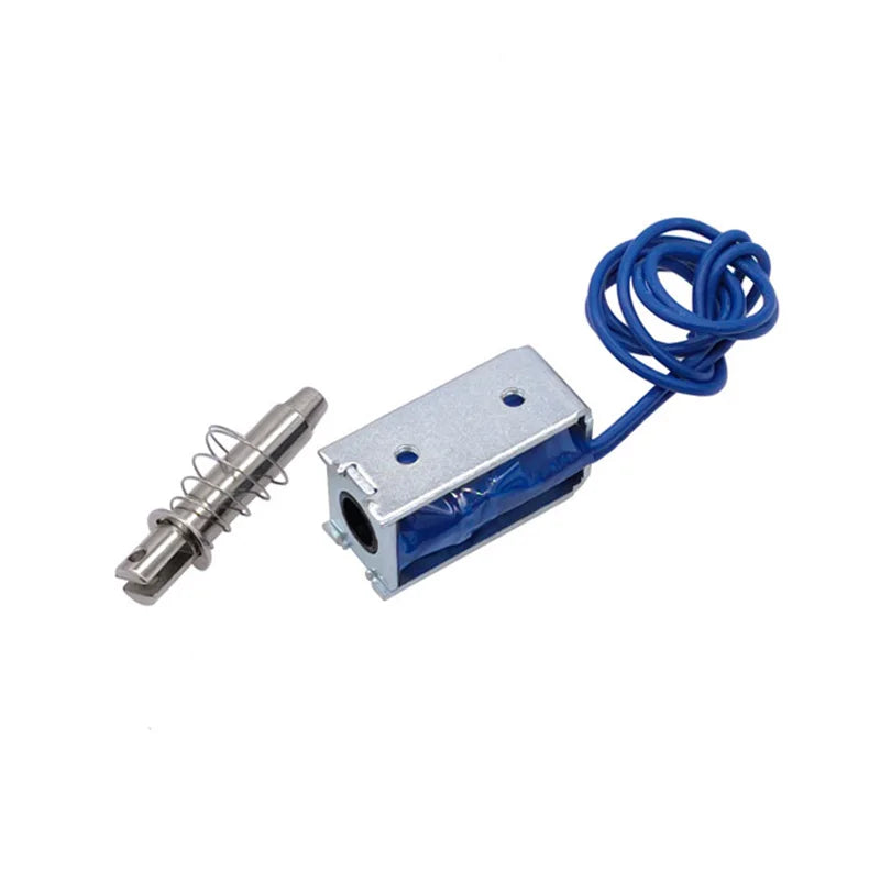 DC Solenoid 6V 12V 24V Pull Type Electromagnet 10mm Reach