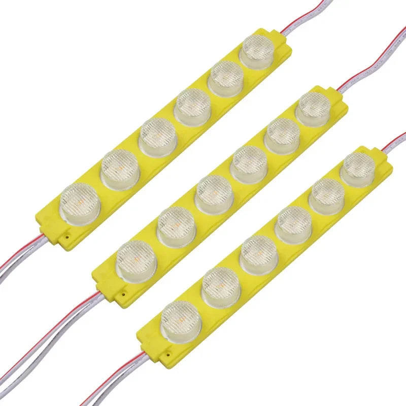 20pcs 3 6 LED Injection Module Lights 12V Waterproof