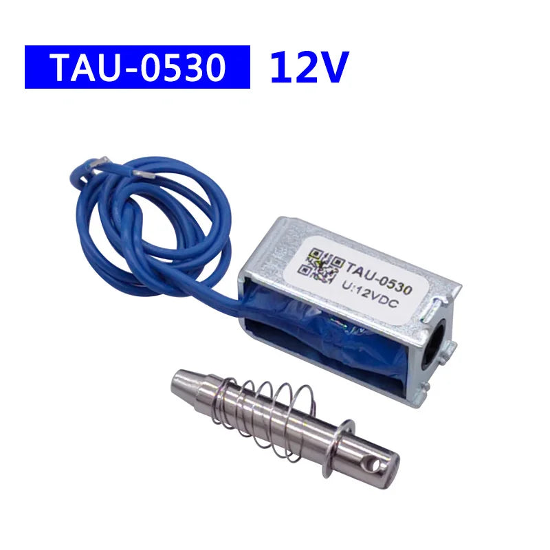 DC Solenoid 6V 12V 24V Pull Type Electromagnet 10mm Reach
