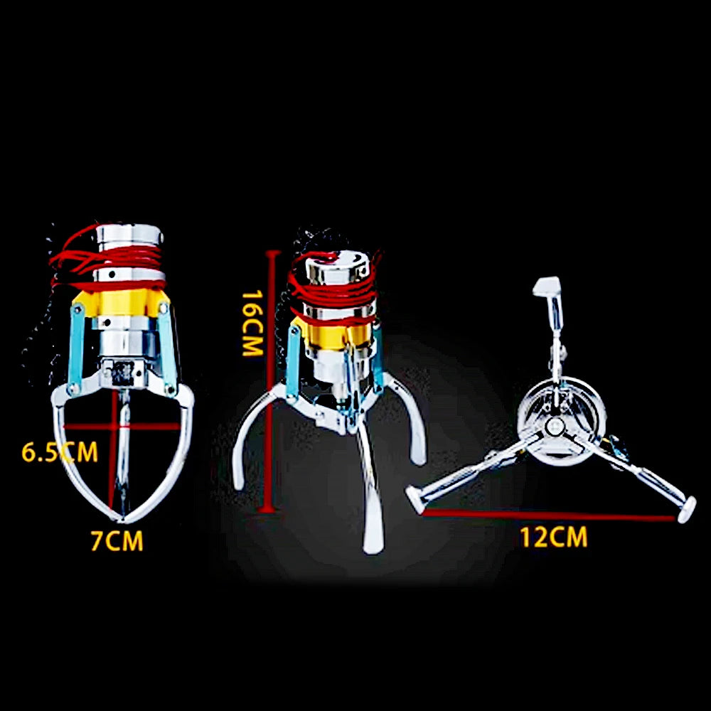 Stainless Steel Claw With Coil Spring Crane Game Vending Machine