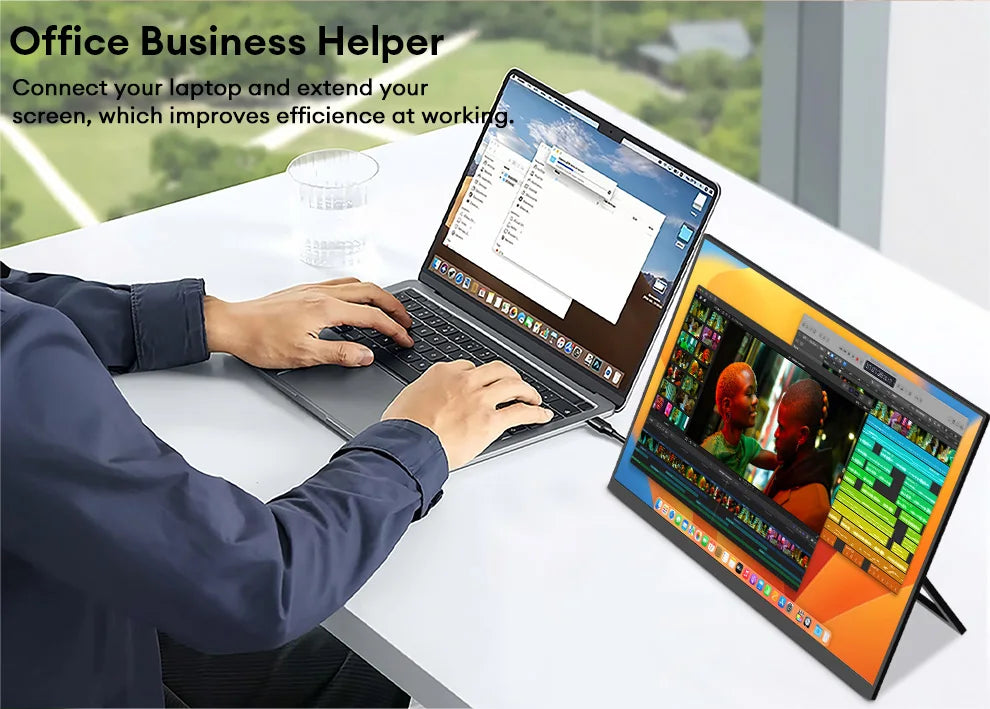 18.5inch 1920*1080P 100Hz HDMI Type C Gaming Portable Monitor