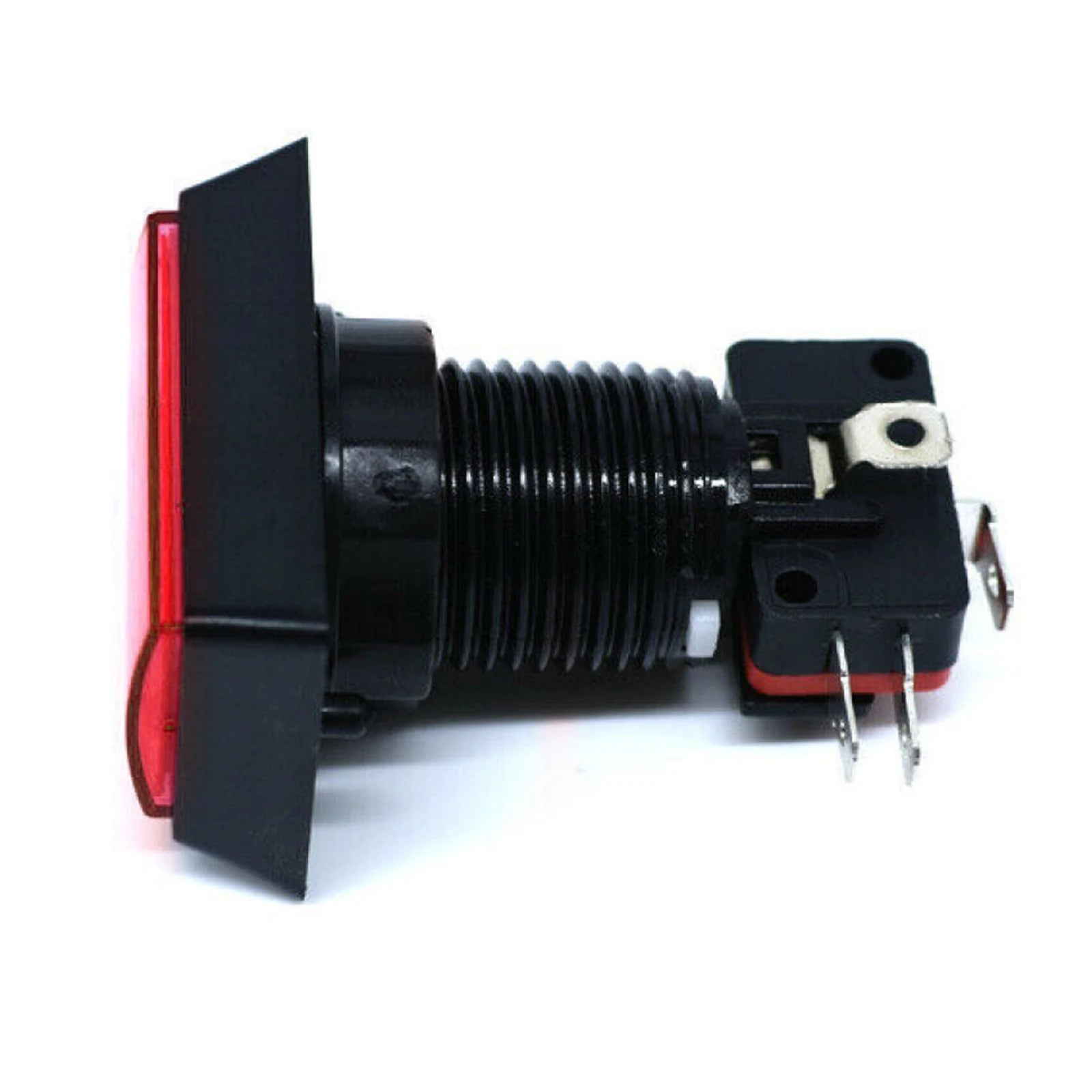 Arcade Push Buttons  Illuminated 5 Colours LED Light Lamps 30*50mm Rectangular Arcade Push Button With Microswitch