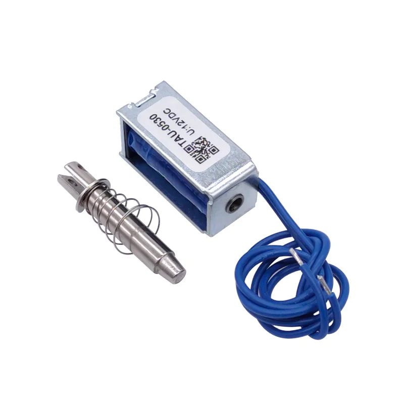 DC Solenoid 6V 12V 24V Pull Type Electromagnet 10mm Reach