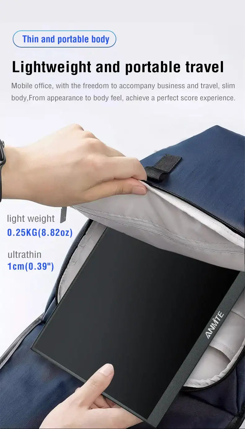 10.5-Inch Portable Monitor 1280P HDR 15:10