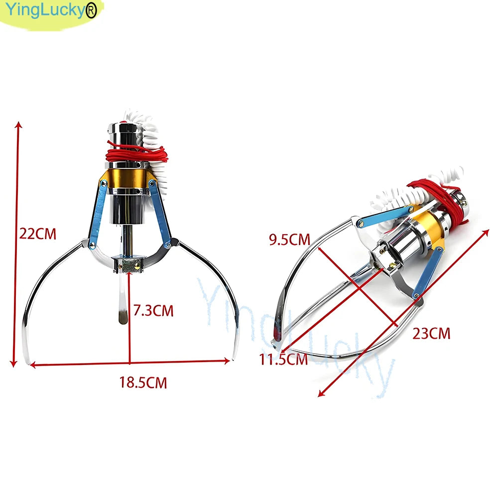 L/XL/XXL/XXXL SZIE Stainless Steel CLaw With Coil Spring Crane Game Vending Machine