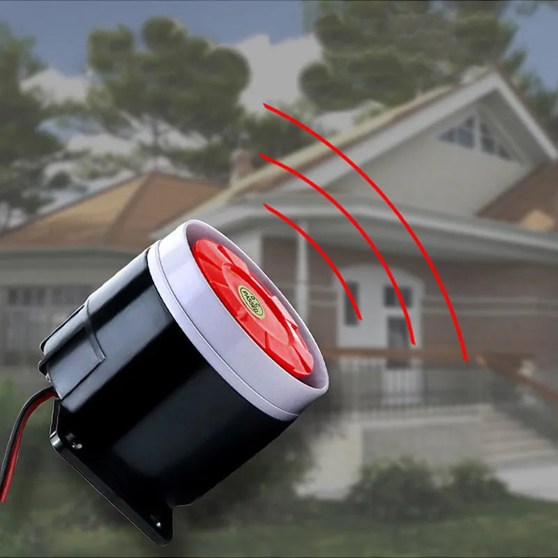 Siren Alarm Indoor 120dB Wired Alarm Anti-Theft  DC 12V