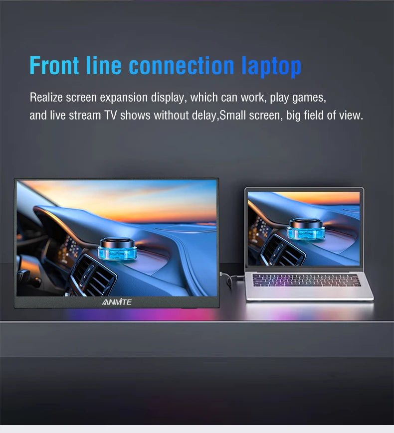 16-Inch Portable Touch Monitor Non-touch optional 1200P HDR 16:10