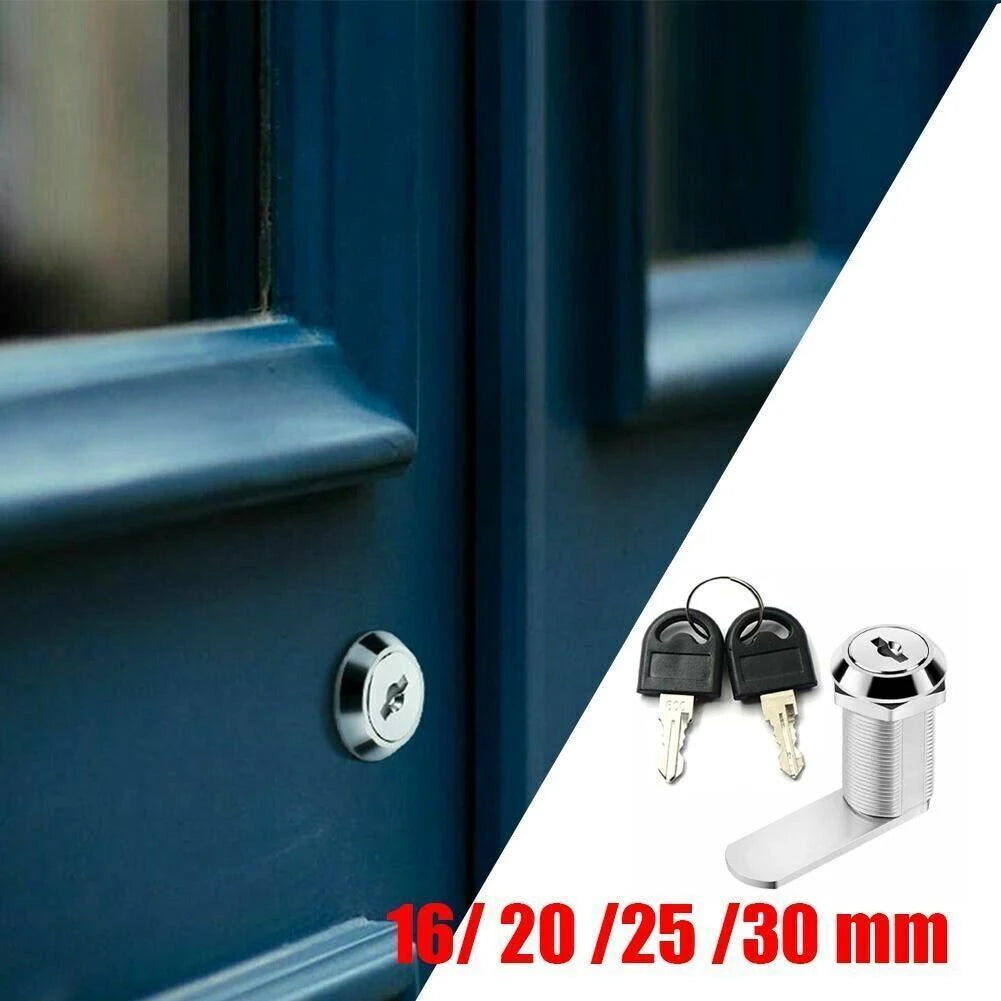 Cabinet Lock & Cam  With 2 Key