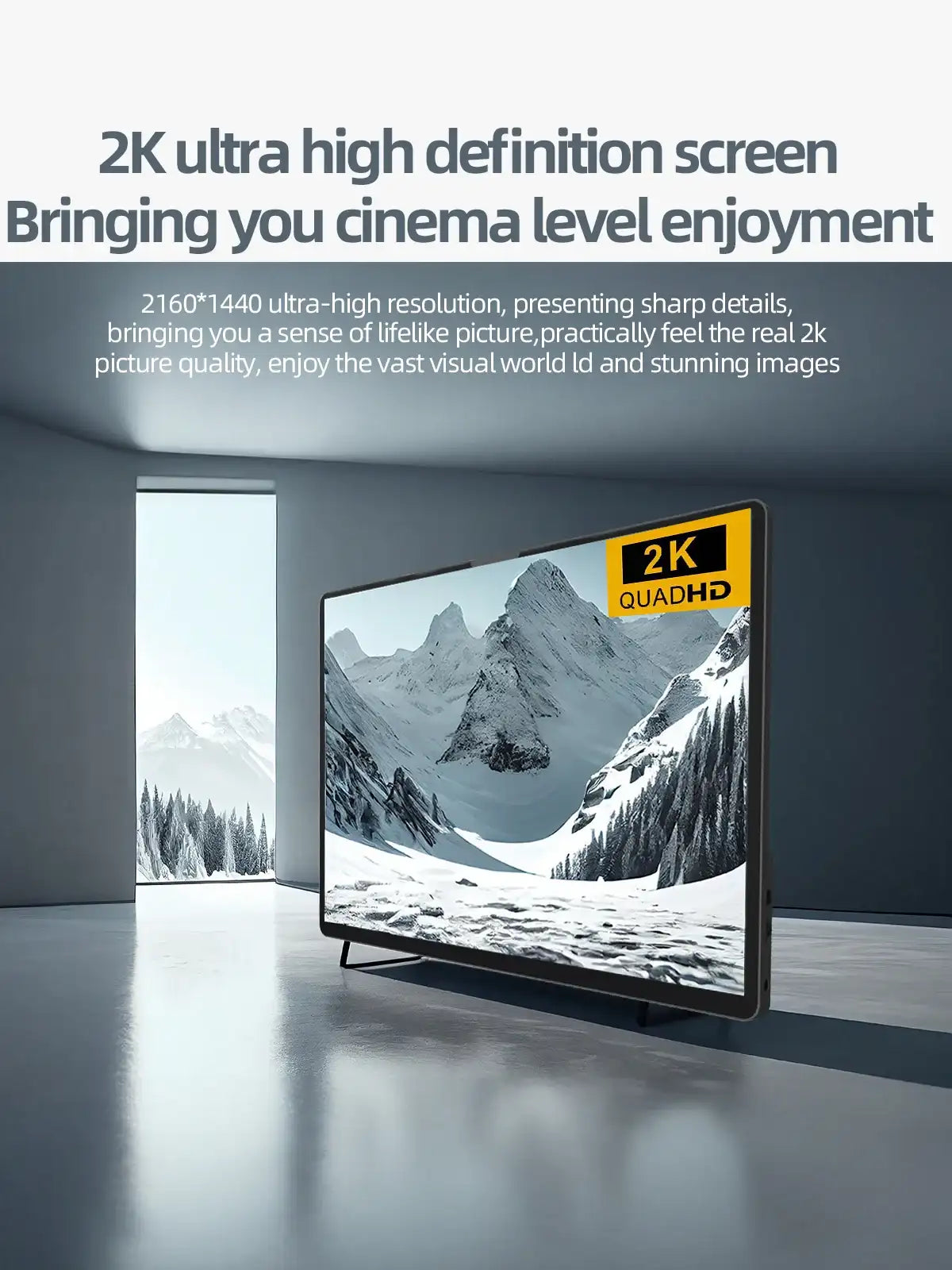 2160*1440  14-inch 2K Portable Monitor 60HZ