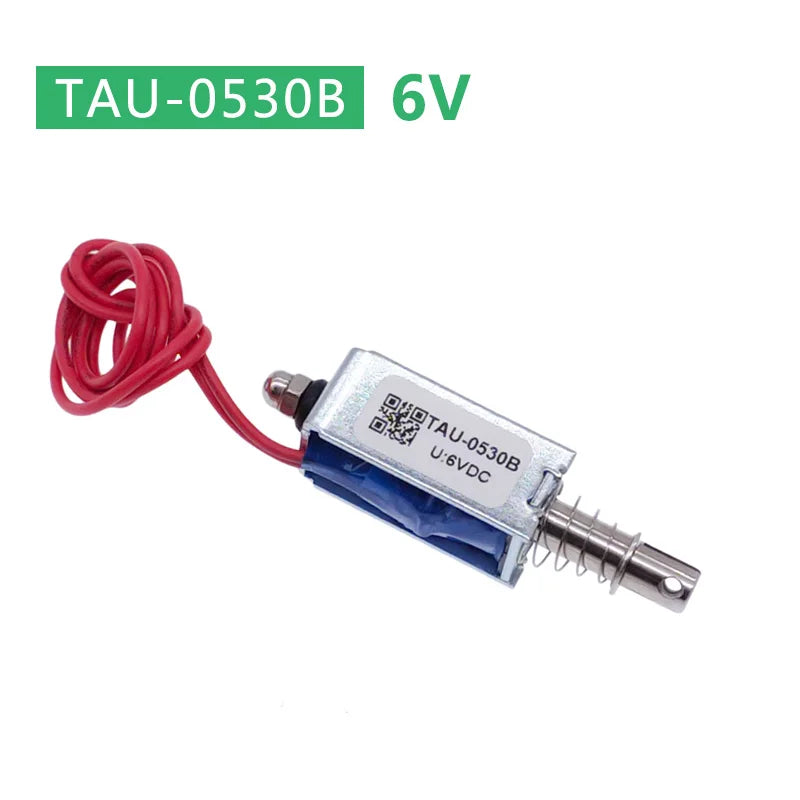 DC Solenoid 6V 12V 24V Pull Type Electromagnet 10mm Reach