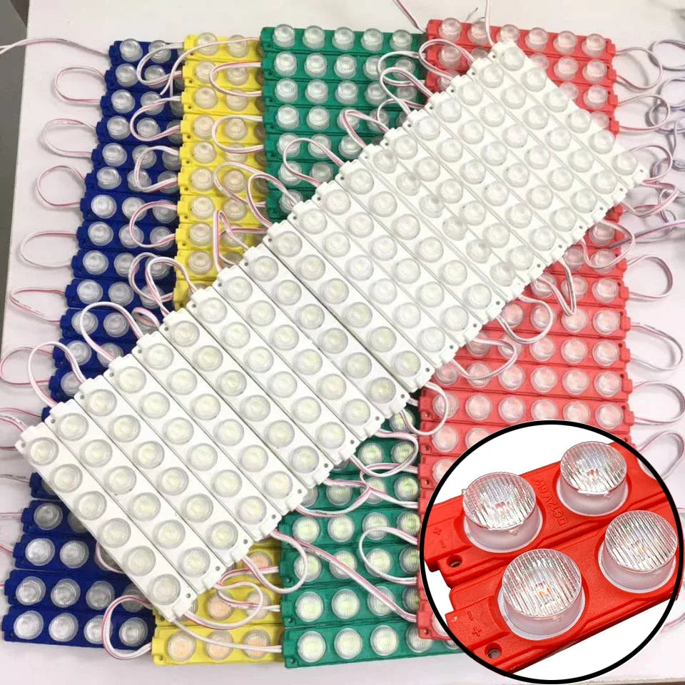20pcs 3 6 LED Injection Module Lights 12V Waterproof