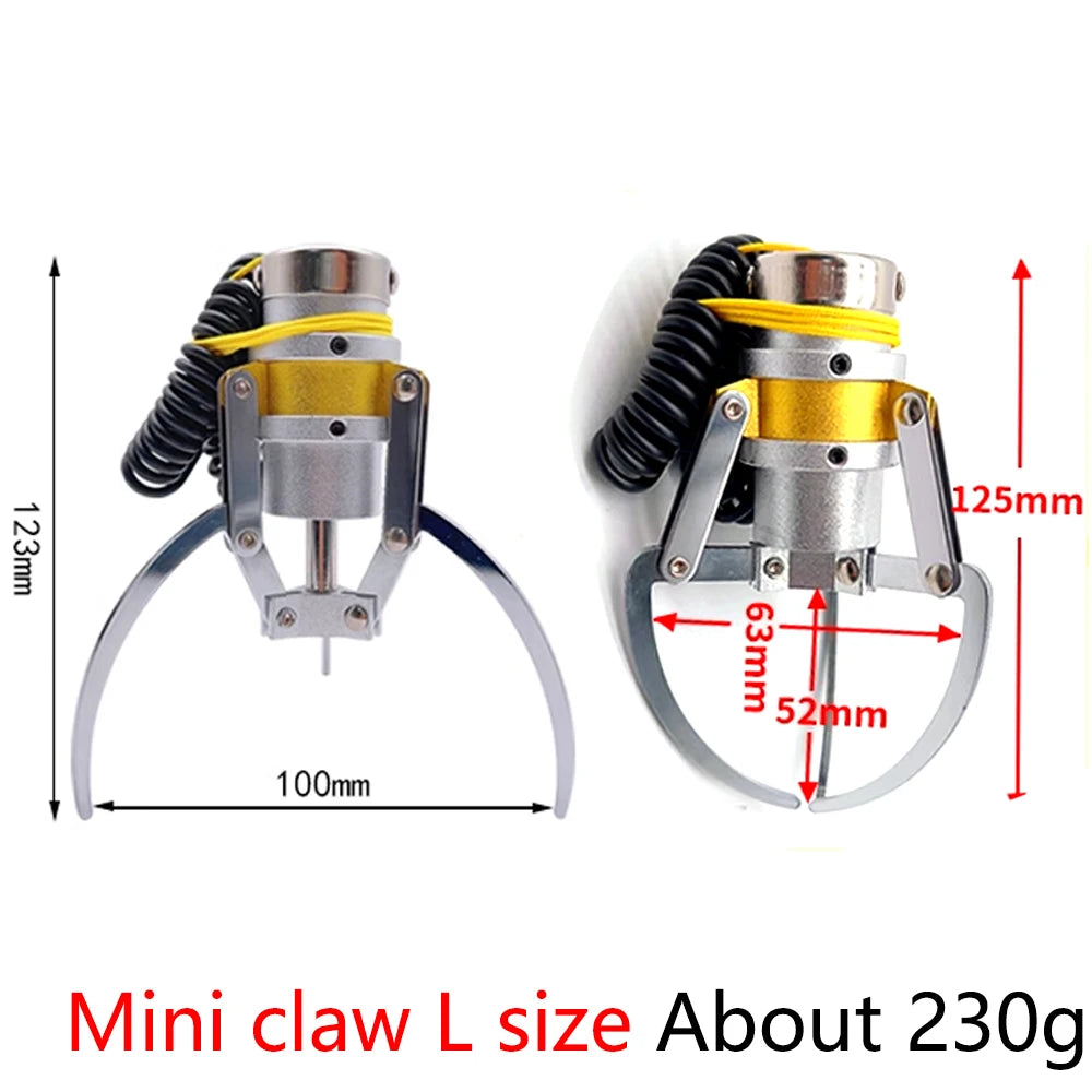 Stainless Steel Claw With Coil Spring Crane Game Vending Machine