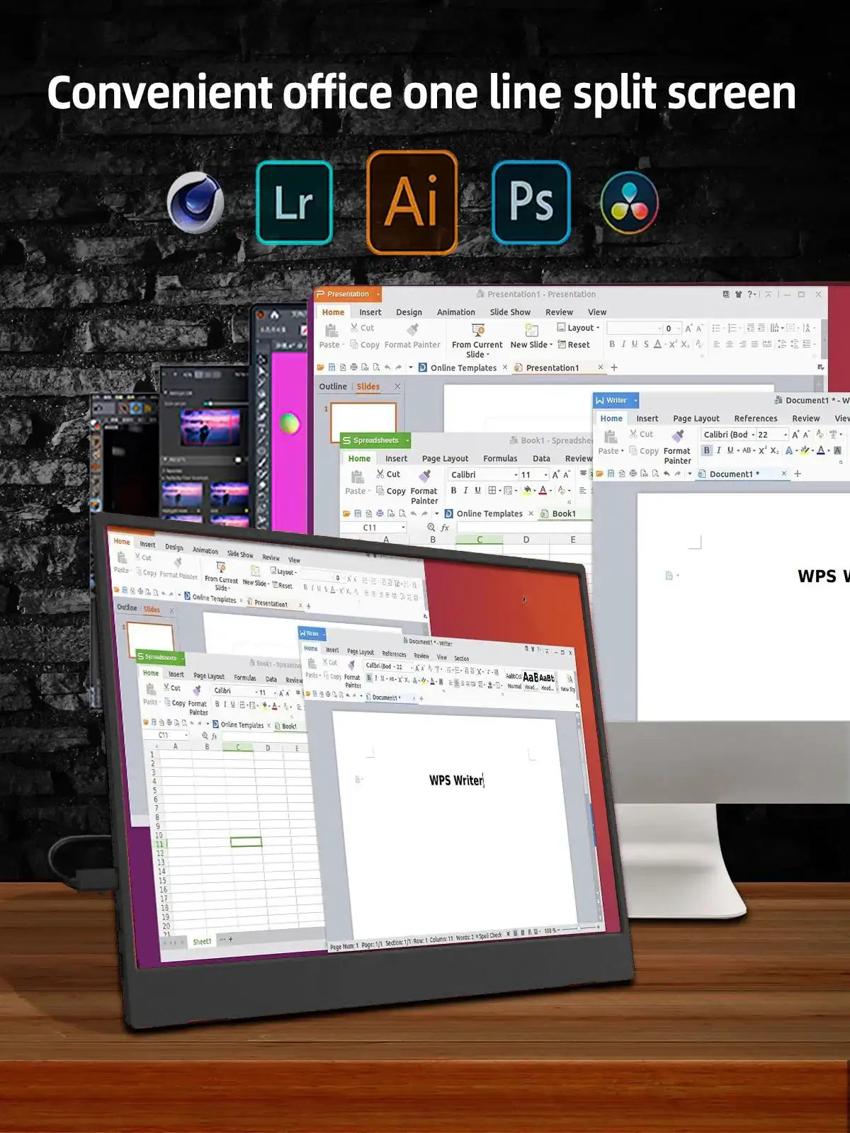 15.6-Inch 1920*1080 Portable Monitor 1080P