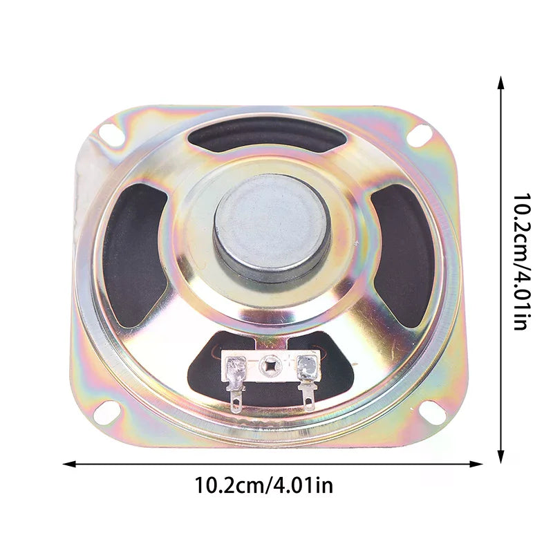 Arcade Speaker 4 Inch 8 Ohm 5W Speaker With 4 Inch Grille For Arcade Game Machine Claw Machine Speaker Amplifier Kit