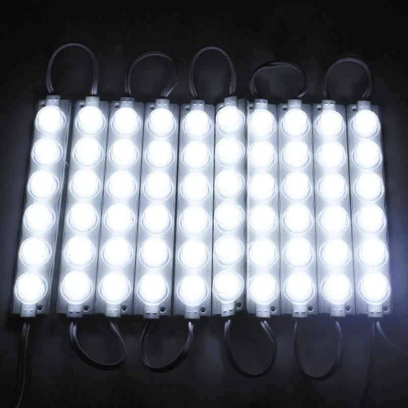 20pcs 3 6 LED Injection Module Lights 12V Waterproof