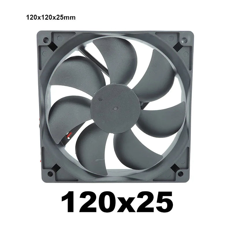30mm dc 5V 12V 24V Cooling Fan Brushless Motor Case Quiet 40MM 50MM 60MM 70MM 80MM 90MM 120MM for 3D print a7