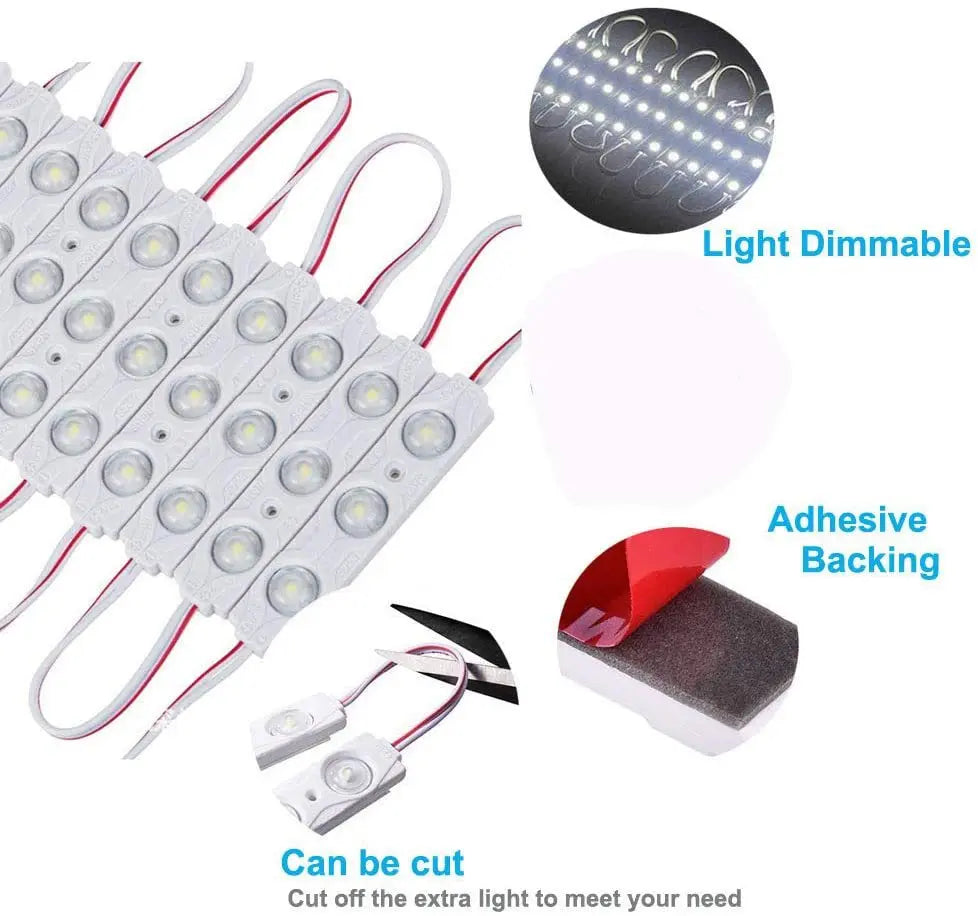 20pcs LED  Injection Module Light Waterproof  DC 12V
