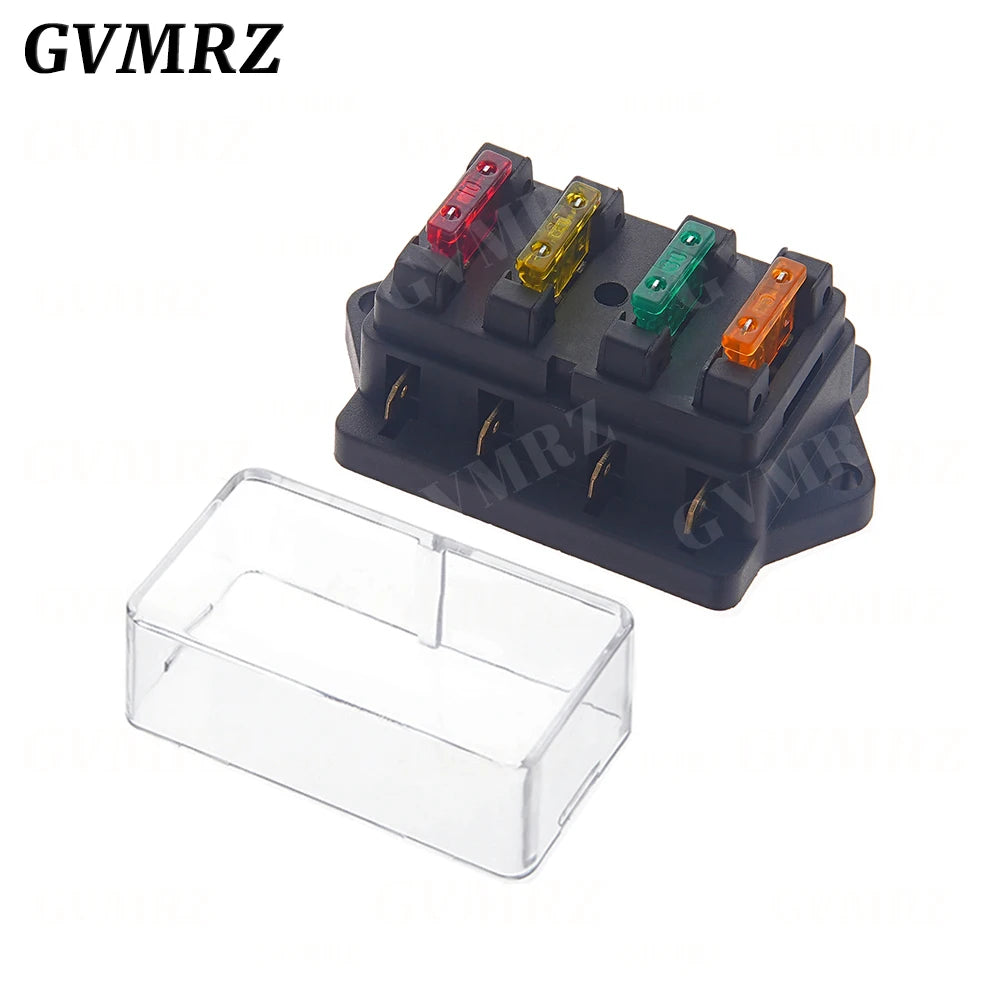 4/6/8/12 Way Fuse Holder  Blade Fuse Box with  Fuses